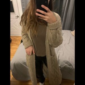 Zara long vest